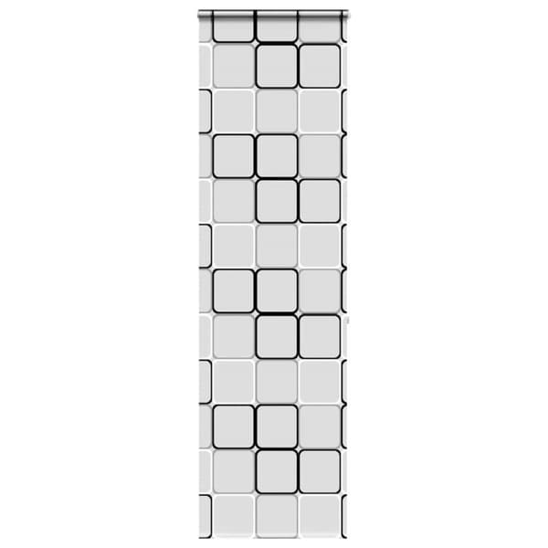 vidaXL dusjrullgardin med kassett 60x240 cm Stoffbredde 56 cm