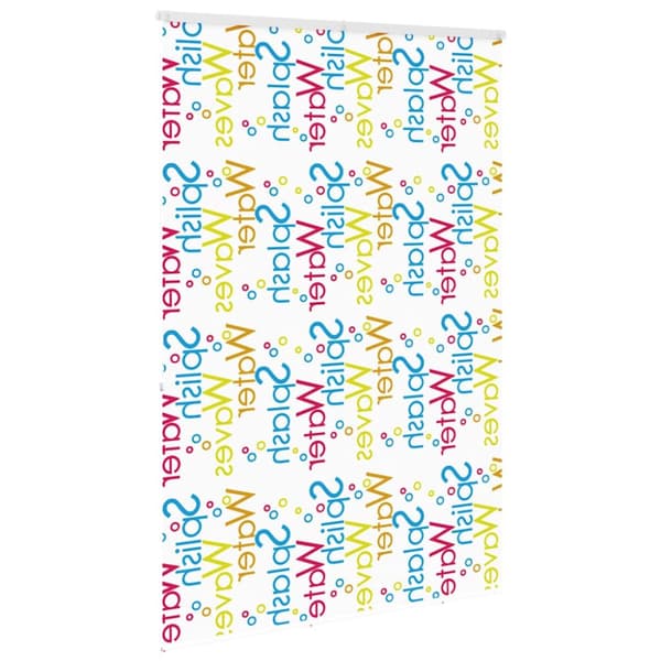 vidaXL Duschrullgardin med kassett 160x240 cm tygbredd 156 cm