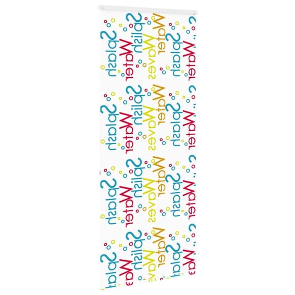 vidaXL Dusjrullgardin Cassonetto 110x240 cm Stoff Bredde 106 cm
