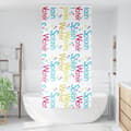 Miniatyrbilde 2 av 11: vidaXL Dusjrullgardin Cassonetto 110x240 cm Stoff Bredde 106 cm
