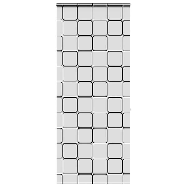 vidaXL Bruserullegardin med kassette 110x240 cm Stofbredde 106 cm