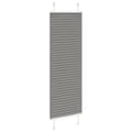 Miniatyrbild 4 av 11: vidaXL Plisserad persienn antracit 50x100cm tyg bredd 49,4cm polyester