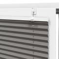 Miniatyrbild 10 av 11: vidaXL Plisserad persienn antracit 50x100cm tyg bredd 49,4cm polyester