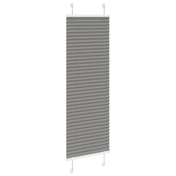 vidaXL laskostettu sokea antrasiitti 45x100 cm kankaan leveys 44,4 cm