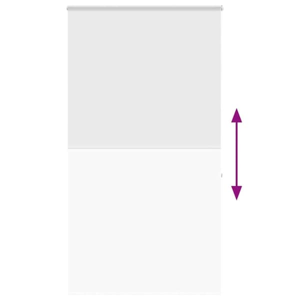 vidaXL Bruserullegardin med kassette 130x240 cm Stofbredde 126 cm