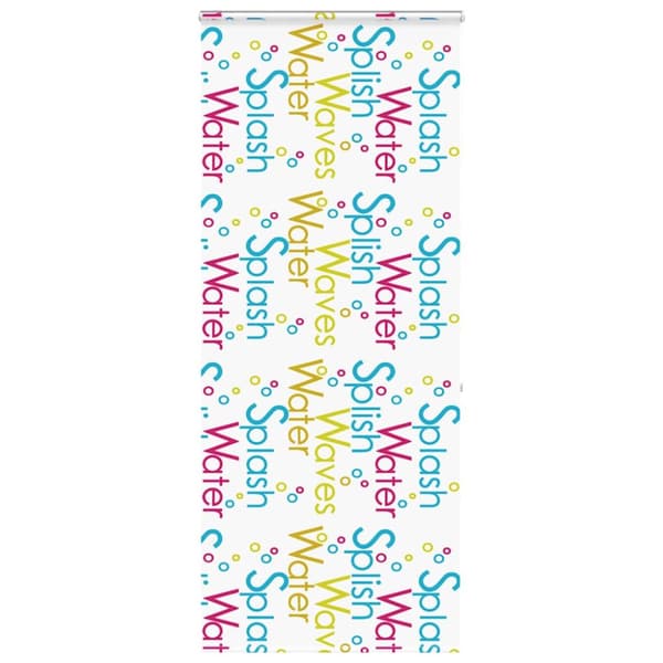 vidaXL Dusjrullgardin Cassonetto 100x240 cm Stoff Bredde 96 cm