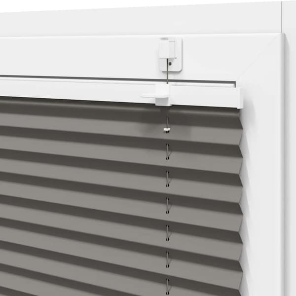 vidaXL plisségardin antrasitt 95x150 cm Stoff Bredde 94,4 cm Polyester