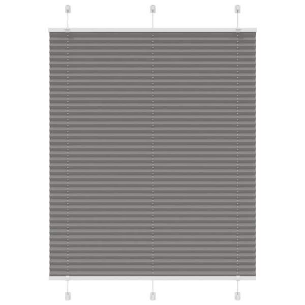 vidaXL laskostettu sokea antrasiitti 110x100 cm kankaan leveys 109,4cm
