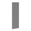 Miniatyrbilde 3 av 11: vidaXL plisségardin antrasitt 65x200 cm Stoff Bredde 64,4 cm Polyester