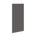 Miniatyrbillede 3 af 11: vidaXL Plisségardin Sort 65x100 cm Stofbredde 64,4 cm Polyester