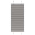 Miniatyrbild 1 av 11: vidaXL Plisserad persienn antracit 60x150cm tyg bredd 59,4cm polyester