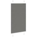 Miniatyrbillede 3 af 11: vidaXL Plisségardin Antracit 70x150 cm Stofbredde 69,4 cm Polyester