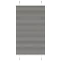 Miniatyrbillede 1 af 11: vidaXL Plisségardin Antracit 70x150 cm Stofbredde 69,4 cm Polyester