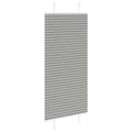 Miniatyrbild 4 av 11: vidaXL Plisserad persienn antracit 65x150cm tyg bredd 64,4cm polyester