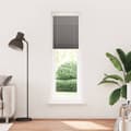 Miniatyrbilde 2 av 11: vidaXL plisségardin antrasitt 60x200 cm Stoff Bredde 59,4 cm Polyester