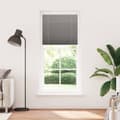 Miniatyrbild 2 av 11: vidaXL Plisserad persienn antracit 95x200cm tyg bredd 94,4cm polyester