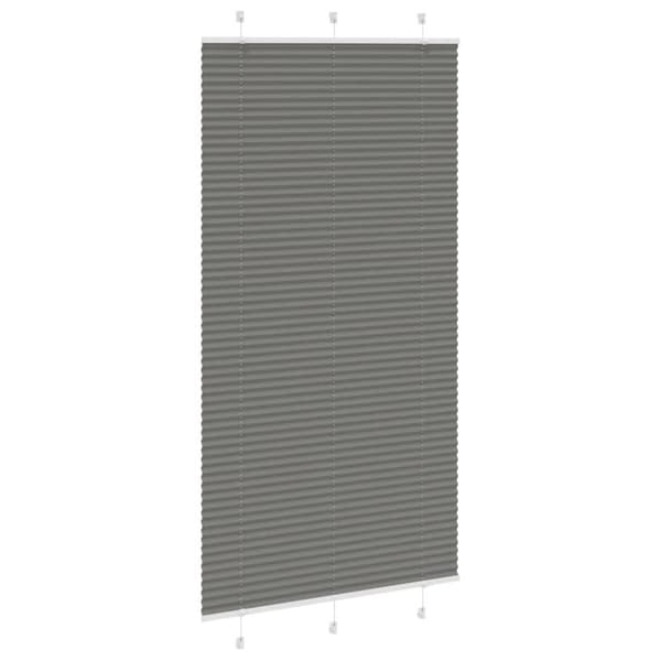 vidaXL laskostettu sokea antrasiitti 110x200 cm kankaan leveys 109,4cm