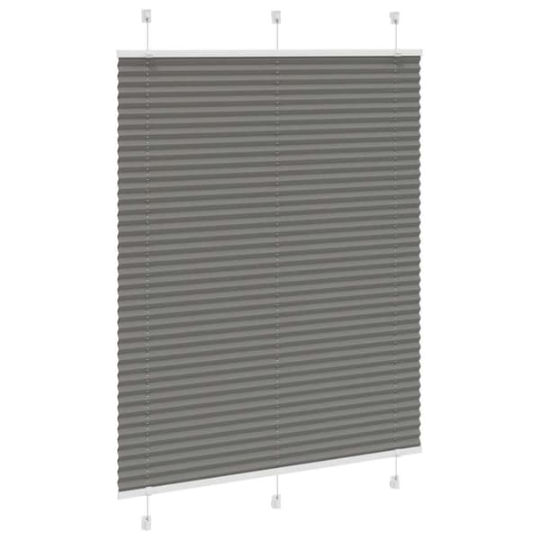 vidaXL laskostettu sokea antrasiitti 105x150 cm kankaan leveys 104,4cm