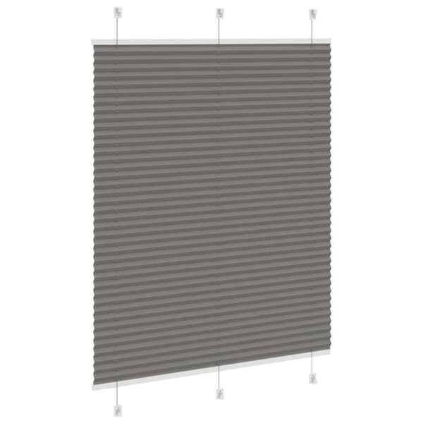 vidaXL laskostettu sokea antrasiitti 105x150 cm kankaan leveys 104,4cm