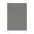 Miniatyrbillede 3 af 11: vidaXL Plisségardin Antracit 95x100 cm Stofbredde 94,4 cm Polyester