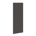 Miniatyrbilde 4 av 11: vidaXL plisségardin sort 75x200 cm Stoff Bredde 74,4 cm Polyester