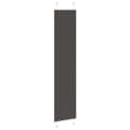 Miniatyrbilde 4 av 11: vidaXL plisségardin sort 40x200 cm Stoff Bredde 39,4 cm Polyester