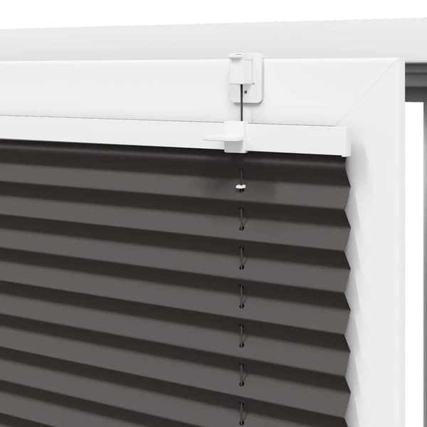 vidaXL laskostettu blind Musta 60x150 cm Kankaan leveys 59,4 cm