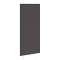 Miniatyrbilde 3 av 11: vidaXL plisségardin sort 90x200 cm Stoff Bredde 89,4 cm Polyester