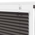 Miniatyrbilde 9 av 11: vidaXL plisségardin sort 90x200 cm Stoff Bredde 89,4 cm Polyester