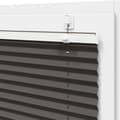Miniatyrbilde 10 av 11: vidaXL plisségardin sort 90x200 cm Stoff Bredde 89,4 cm Polyester