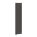 Miniatyrbillede 4 af 11: vidaXL Plisségardin Sort 45x200 cm Stofbredde 44,4 cm Polyester