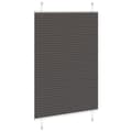 Pikkukuva 4 / 11: vidaXL laskostettu blindi musta 95x150 cm kankaan leveys 94,4 cm
