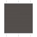 Miniatyrbillede 1 af 11: vidaXL Plisségardin Sort 115x100 cm Stofbredde 114,4 cm Polyester