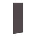 Miniatyrbillede 4 af 11: vidaXL Plisségardin Sort 75x200 cm Stofbredde 74,4 cm Polyester