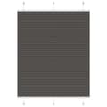 Miniatyrbillede 1 af 11: vidaXL Plisségardin Sort 105x150 cm Stofbredde 104,4 cm Polyester