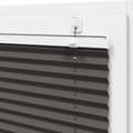 Miniatyrbillede 10 af 11: vidaXL Plisségardin Sort 80x200 cm Stofbredde 79,4 cm Polyester