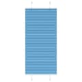 Miniatyrbillede 1 af 11: vidaXL Plisségardin Blå 65x100 cm Stofbredde 64,4 cm Polyester