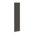 Miniatyrbild 4 av 11: vidaXL Plisserad persienn svart 45x200cm tyg bredd 44,4cm polyester