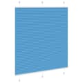 Miniatyrbillede 3 af 11: vidaXL Plisségardin Blå 115x100 cm Stofbredde 114,4 cm Polyester