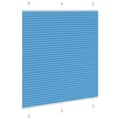 Miniatyrbillede 4 af 11: vidaXL Plisségardin Blå 115x100 cm Stofbredde 114,4 cm Polyester