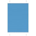 Miniatyrbillede 3 af 11: vidaXL Plisségardin Blå 80x100 cm Stofbredde 79,4 cm Polyester