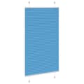 Miniatyrbillede 3 af 11: vidaXL Plisségardin Blå 70x150 cm Stofbredde 69,4 cm Polyester