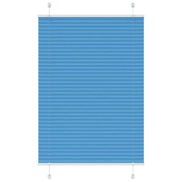 vidaXL laskostettu blind Sininen 100x150 cm Kankaan leveys 99,4 cm