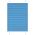 Miniatyrbillede 1 af 11: vidaXL Plisségardin Blå 85x150 cm Stofbredde 84,4 cm Polyester