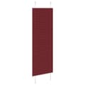 Miniatyrbillede 4 af 11: vidaXL Plisségardin Bordeauxrød 40x150 cm Stofbredde 39,4 cm Polyester