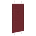 Miniatyrbillede 3 af 11: vidaXL Plisségardin Bordeauxrød 60x150 cm Stofbredde 59,4 cm Polyester