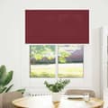 Miniatyrbilde 2 av 11: vidaXL Plisségardin Bordeaux Rød 105x150 cm Stoff Bredde 104,4 cm