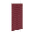 Miniatyrbillede 4 af 11: vidaXL Plisségardin Bordeauxrød 65x150 cm Stofbredde 64,4 cm Polyester