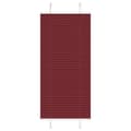 Miniatyrbillede 1 af 11: vidaXL Plisségardin Bordeauxrød 65x150 cm Stofbredde 64,4 cm Polyester