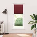 Miniatyrbillede 2 af 11: vidaXL Plisségardin Bordeauxrød 75x200 cm Stofbredde 74,4 cm Polyester